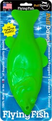 Ruff Dawg Fish Dog Toy, Green, Large