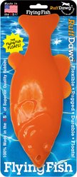 Ruff Dawg Fish Dog Toy, Orange, Large