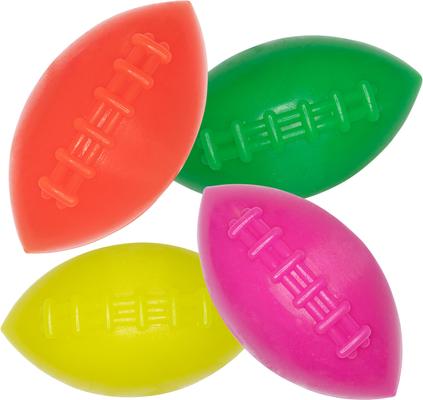 Show full view: Ruff Dawg Football Tough Rubber Dog Chew Toy, Small slide 5 of 6