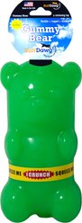 Ruff Dawg Gummy Bear Crunch Dog Toy, Green
