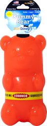 Ruff Dawg Gummy Bear Crunch Dog Toy, Orange
