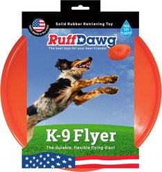 Ruff Dawg K9 Flyer Dog Toy, Orange, Large slide 1 of 6