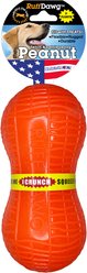 Ruff Dawg Peanut Crunch Dog Toy, Orange, Large