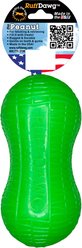 Ruff Dawg Peanut Dog Toy, Green, Large slide 2 of 4