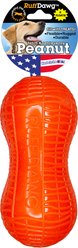 Ruff Dawg Peanut Dog Toy, Orange, Large