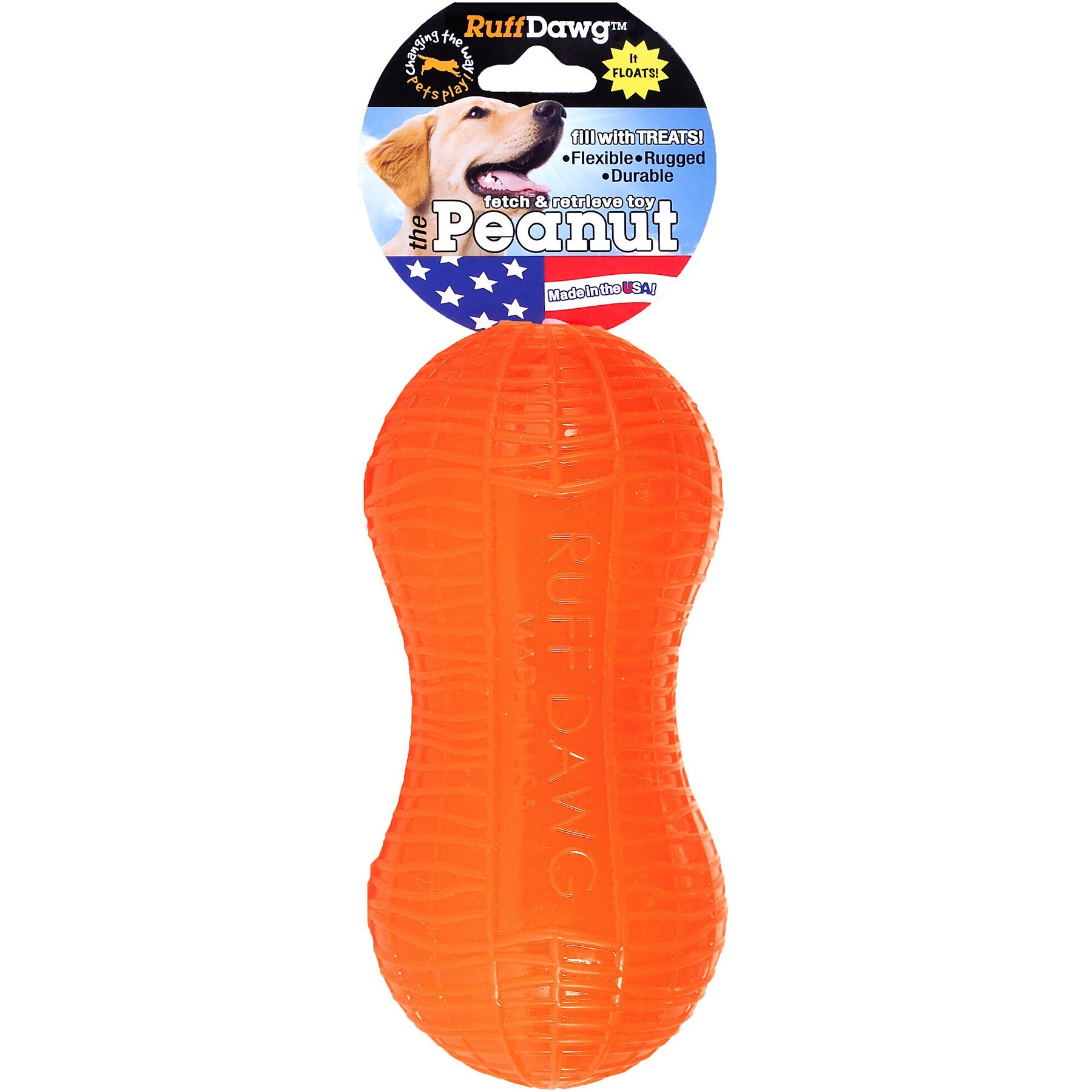 Ruff Dawg Peanut, 6.5-in long