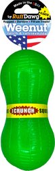 Ruff Dawg Weenut Crunch Dog Toy, Green, Small