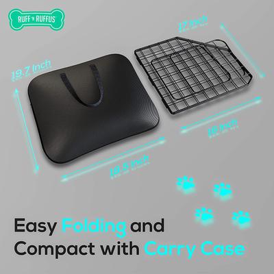 Show full view: Ruff 'N Ruffus Heavy-Duty Foldable Car Barrier, Black slide 6 of 10