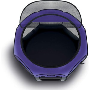 Ruff 'N Ruffus Portable Foldable Cat & Dog Playpen, Carrying Case, & Travel Bowl, Purple, Medium