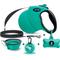Show in main carousel: Ruff 'N Ruffus Tangle-Free Retractable Dog Leash & Bonus Contents, Aqua slide 1 of 8