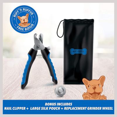 Show full view: Ruff 'N Ruffus Upgraded Rechargeable Dog Nail Grinder Kit, Blue slide 7 of 7