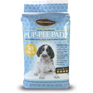Ruff & Whiskers Pup-Pee Padz Dog Potty Pads, 50 count