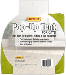 RUFFIN' IT Cat Pop Up Tent Cat Toy, Color Varies slide 2 of 5