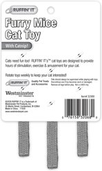 RUFFIN' IT Fur Mice Cat Toy, 3 count slide 2 of 4