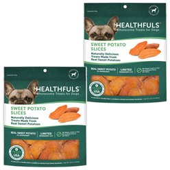 Healthfuls Sweet Potato Slices Dog Treats, 32-oz bundle