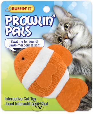 Show full view: RUFFIN' IT Prowlin' Pals Assorted Cat Toy slide 1 of 5
