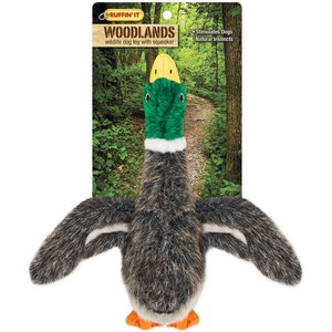 RUFFIN' IT Woodlands Mallard Plush Dog Toy