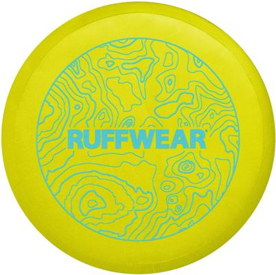 Show full view: Ruffwear Camp Flyer Dog Toy, Lichen Green slide 3 of 5