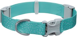 Ruffwear Confluence Polyester Reflective Dog Collar, Aurora Teal, 20 to 26-in neck, 0.98-in wide