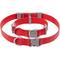 Show in main carousel: Ruffwear Confluence Polyester Reflective Dog Collar, Red Sumac, 20 to 26-in neck, 0.98-in wide slide 4 of 6