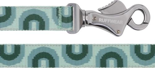 Show full view: Ruffwear Crag EX Polyester Reflective Running Adjustable Dog Leash, Grassy Oxbow, 6-ft long, 1-in wide slide 2 of 3