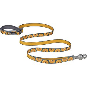 Ruffwear Crag Polyester Reflective Traffic-Handle Dog Leash, Canyon Oxbow, 6-ft long, 1-in wide