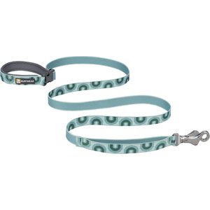 Ruffwear Crag Polyester Reflective Traffic-Handle Dog Leash, Grassy Oxbow, 6-ft long, 1-in wide