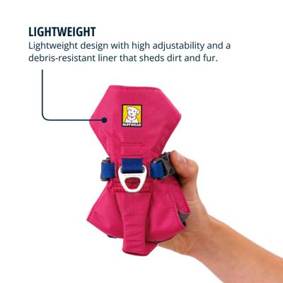 Show full view: Ruffwear Flagline Front-Clip Dog Harness, Alpenglow Pink, Medium: 27 to 32-in chest slide 5 of 9