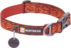 Ruffwear Flat Out Dog Collar, Ember Distortion, 14 to 20-in neck slide 1 of 3
