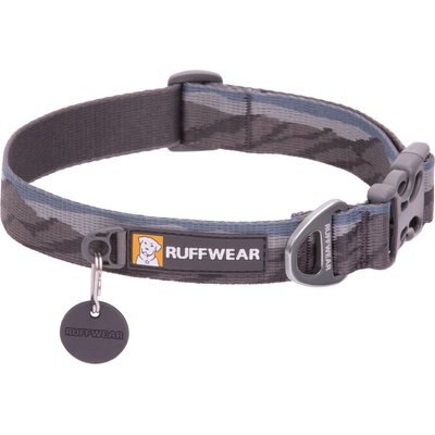 Ruffwear Ruffwear Flat Out Dog Collar, Rocky Mountains, 20 to 26-in neck