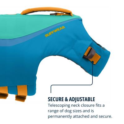 Show full view: Ruffwear Float Coat Dog Life Jacket, Blue Dusk, Small slide 6 of 8