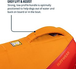 Ruffwear Float Coat Dog Life Jacket, Red Sumac, Small slide 2 of 7