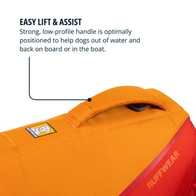 Show full view: Ruffwear Float Coat Dog Life Jacket, Red Sumac, Small slide 5 of 8