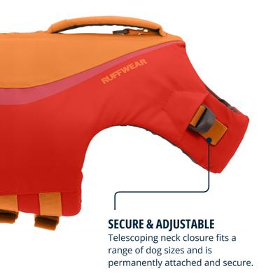 Show full view: Ruffwear Float Coat Dog Life Jacket, Red Sumac, Small slide 6 of 8