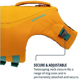 Ruffwear Float Coat Dog Life Jacket, Wave Orange, Medium