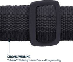 Ruffwear Front Range Polyester Dog Collar, Basalt Gray, 14 to 20-in neck, 1-in wide slide 2 of 7