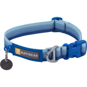 Ruffwear Front Range Polyester Dog Collar, Coastal Fade, 14 to 20-in neck, 1-in wide