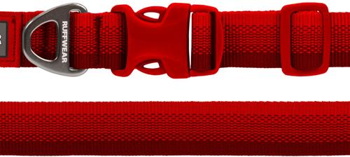 Show full view: Ruffwear Front Range Polyester Dog Collar, Red Canyon, 20 to 26-in neck, 1-in wide slide 3 of 8