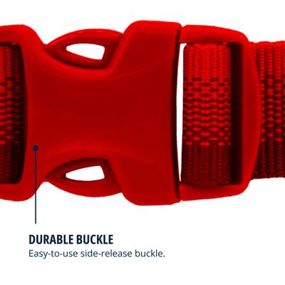 Show full view: Ruffwear Front Range Polyester Dog Collar, Red Canyon, 20 to 26-in neck, 1-in wide slide 6 of 8