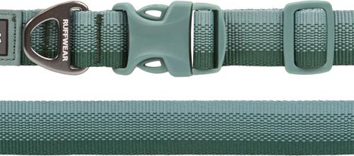 Show full view: Ruffwear Front Range Polyester Dog Collar, River Rock Green, 14 to 20-in neck, 1-in wide slide 3 of 8