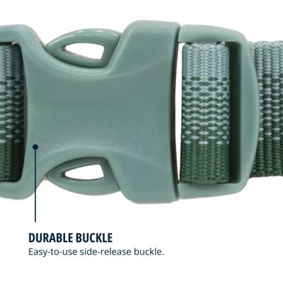 Show full view: Ruffwear Front Range Polyester Dog Collar, River Rock Green, 20 to 26-in neck, 1-in wide slide 7 of 9