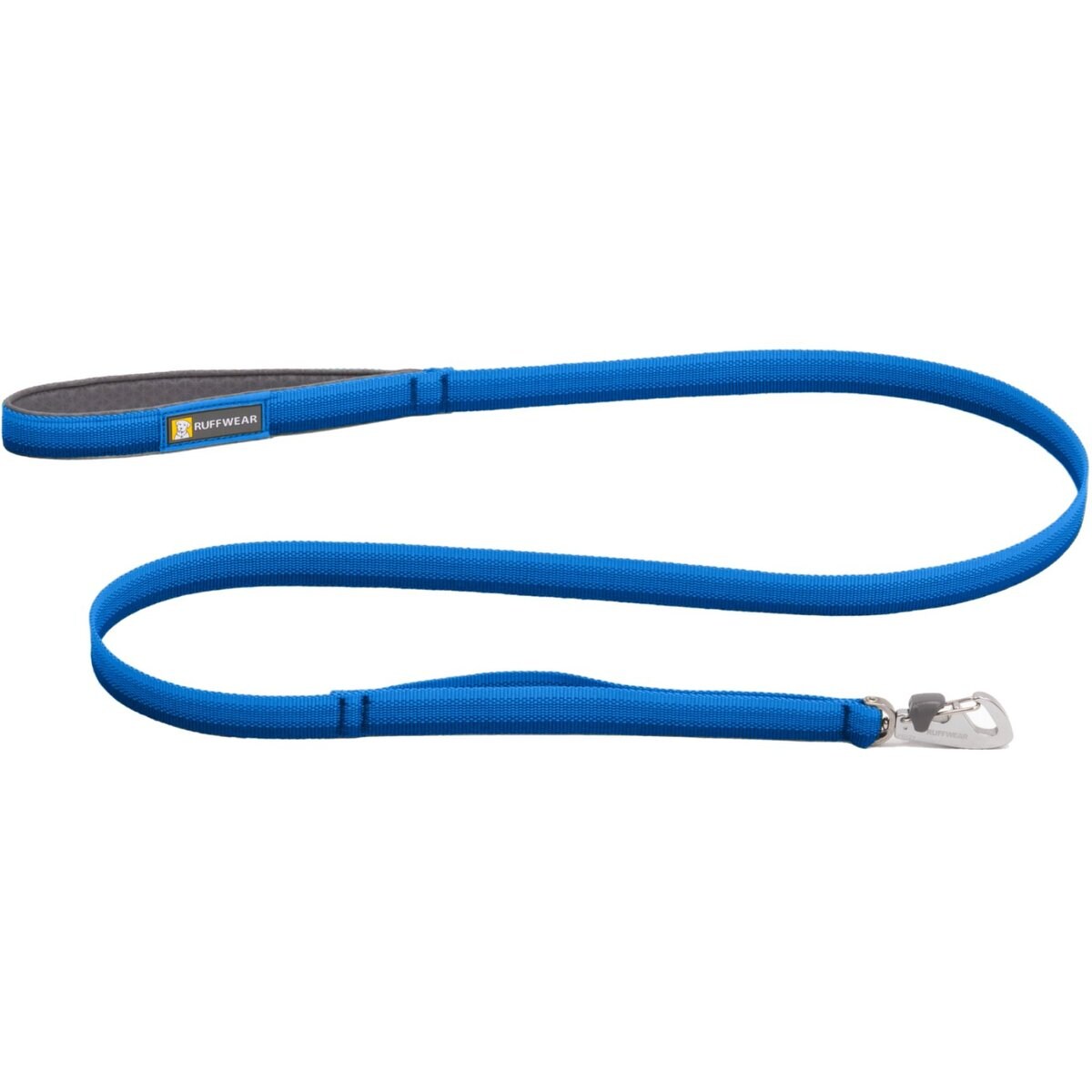 Ruffwear Front Range Traffic Handle Dog Leash, 5-ft long, 3/4-in wide, Blue Pool