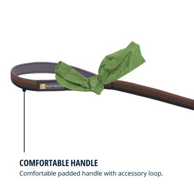 Show full view: Ruffwear Front Range Polyester Dog Leash, Moonlight Fade, 5-ft long, 3/4-in wide slide 7 of 8