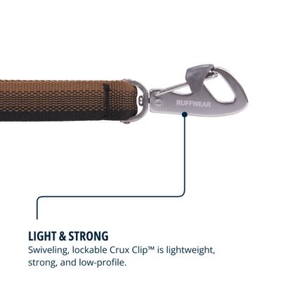 Show full view: Ruffwear Front Range Polyester Dog Leash, Moonlight Fade, 5-ft long, 3/4-in wide slide 5 of 8