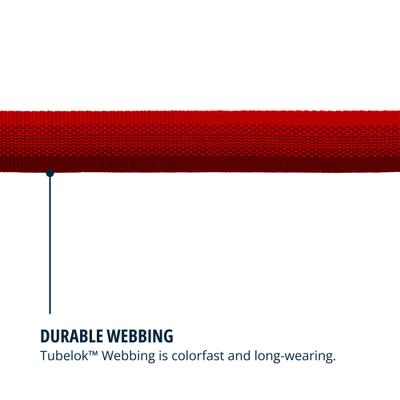 Show full view: Ruffwear Front Range Polyester Dog Leash, Red Canyon, 5-ft long, 3/4-in wide slide 5 of 7