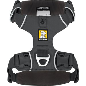 Ruffwear Front Range Reflective Front-Clip Dog Harness, Basalt Gray, XX-Small: 13 to 17-in chest