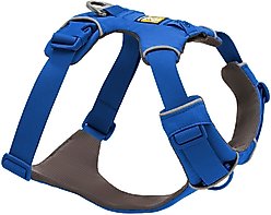 Ruffwear Front Range Reflective Front-Clip Dog Harness, Blue Pool, Medium: 27 to 32-in chest