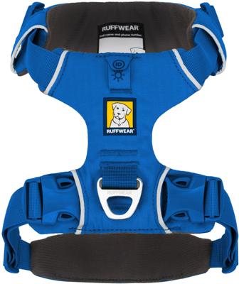 Show full view: Ruffwear Front Range Reflective Front-Clip Dog Harness, Blue Pool, Small: 22 to 27-in chest slide 3 of 10