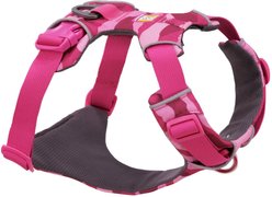 Ruffwear Front Range Reflective Front-Clip Dog Harness, Pink Mountains, Small: 22 to 27-in chest