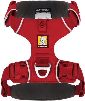 Show full view: Ruffwear Front Range Reflective Front-Clip Dog Harness, Red Canyon, Large/X-Large: 32 to 42-in chest slide 3 of 10